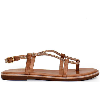 Exé Shoes Sandalias SANDALIAS PLANAS TAN CON CIERRE TRASERA LOLA-125