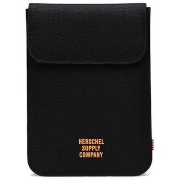 Herschel Funda Portatil Spokane Sleeve for iPad Mini Black Ripstop/Blazing Orange