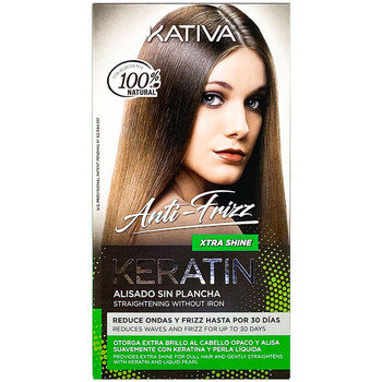 Kativa Tratamiento capilar Keratin Anti-frizz Alisado Sin Plancha Extra Brillo