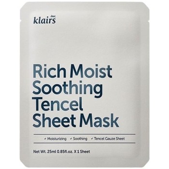 Klairs Mascarillas & exfoliantes RICH MOIST SOOTHING TENCEL SHEET MASCARILLA 25ML