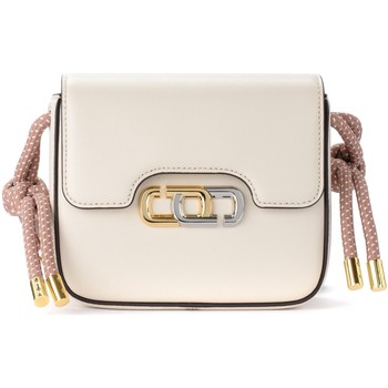Marc Jacobs Bandolera Bolso The J Link Mini de piel color marfil