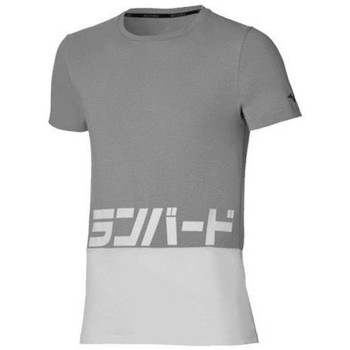 Mizuno Camiseta CAMISETA KATAKANA GRIS