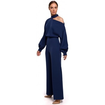 Moe Mono M528 Mono de manga obispo - azul marino