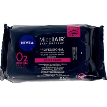 Nivea Desmaquillantes & tónicos MICELL-AIR PROFESIONAL TOALLITAS DESMAQUILLADORAS 20 UNIDADES