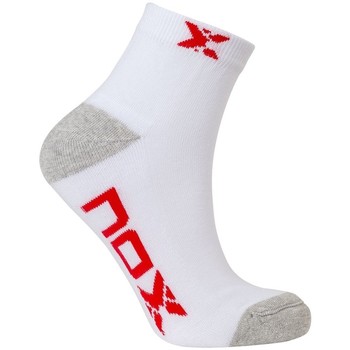 Nox Calcetines CALCETINES BAJOS BLANCO ROJO MUJER