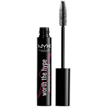 Nyx Máscaras de pestañas WORTH THE HYPE WATERPROOF MASCARA BLACK