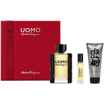 Salvatore Ferragamo Perfume UOMO SET DE 3 PRODUCTOS