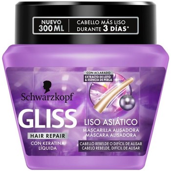 Schwarzkopf Tratamiento capilar GLISS LISO ASIATICO MASCARILLA 300ML