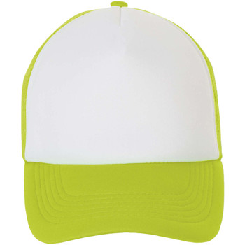 Sols Gorra BUBBLE Blanco Verde Neon