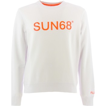 Sun68 Jersey F31110 sudaderas hombre blanco