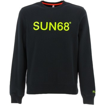 Sun68 Jersey F31110 sudaderas hombre Negro