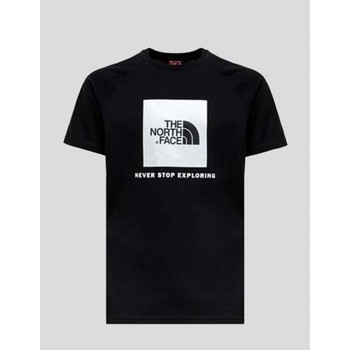 The North Face Camiseta CAMISETA S/S RAG RED BOX TEE TNF BLACK