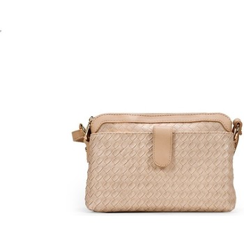 Bosanova Bandolera Bolso bandolera tostado con trenzado