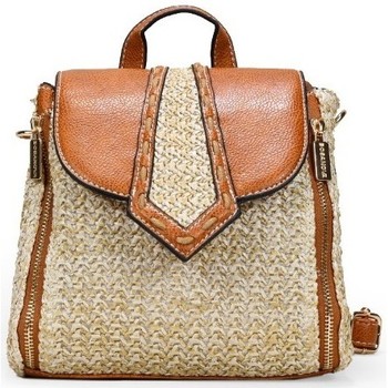 Bosanova Mochila Mini bolso mochila en rafia