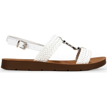 Bosanova Sandalias Sandalias blancas con trenzado