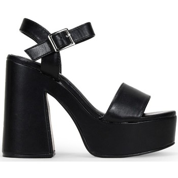 Bosanova Sandalias Sandalias negras tacón XXL