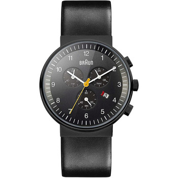 Braun Reloj analógico BN0035BKBKG, Quartz, 40mm, 5ATM
