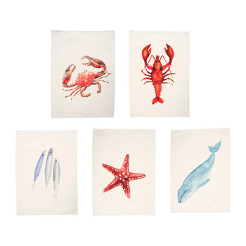 Côté Table Paño de cocina CRUSTACE