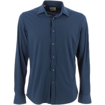 Ingram Camisa manga larga EXTRA COMFORT camisas hombre Azul