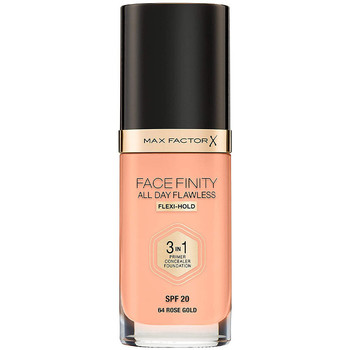 Max Factor Base de maquillaje Facefinity 3in1 Primer, Concealer Foundation 64