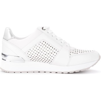 MICHAEL Michael Kors Zapatillas Zapatilla Billie de piel blanca calada