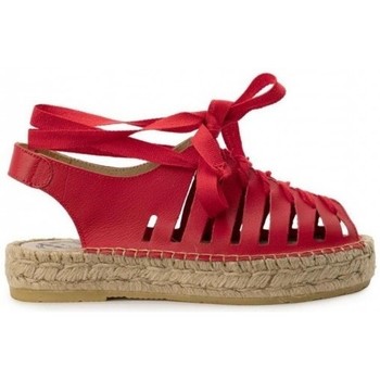 Pera Limonera Alpargatas Sandalias Esparto Cangrejeras Piel Rojas