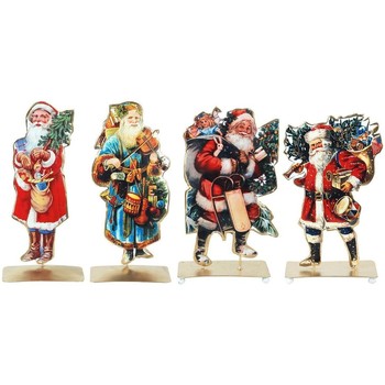 Signes Grimalt Decoraciones de Navidad Papa Noel Set 4 Unidades