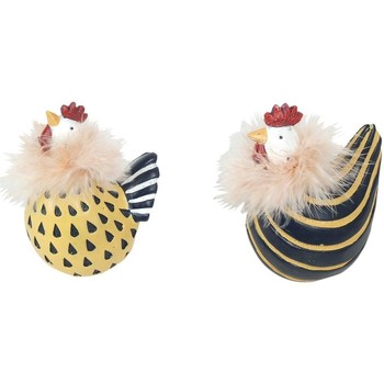 Signes Grimalt Figuras decorativas Gallinas Pelo Set 2 U