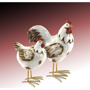 Signes Grimalt Figuras decorativas Gallinas Set 2 Unidades