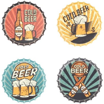 Signes Grimalt Figuras decorativas Imanes Cerveza Set 4 U