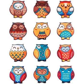 Signes Grimalt Figuras decorativas Magnético Buho Set 12 U