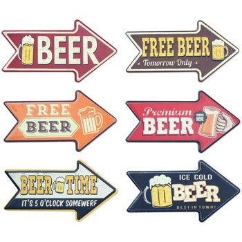 Signes Grimalt Figuras decorativas Magnéticos Cerveza Set 6U