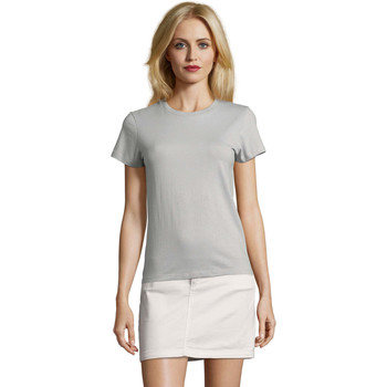 Sols Camiseta Camiseta IMPERIAL FIT color Gris mezcla