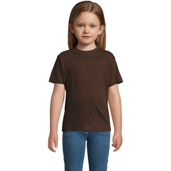 Sols Camiseta Camista infantil color chocolate