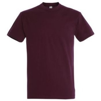 Sols Camiseta IMPERIAL camiseta color burdeos