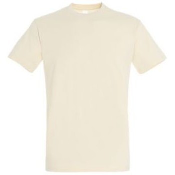 Sols Camiseta IMPERIAL camiseta color Crema