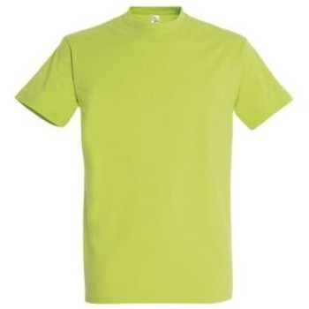 Sols Camiseta IMPERIAL camiseta color Verde Manzana