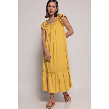 Sols Vestido largo ARMONIAS-LINO-AMARILLO