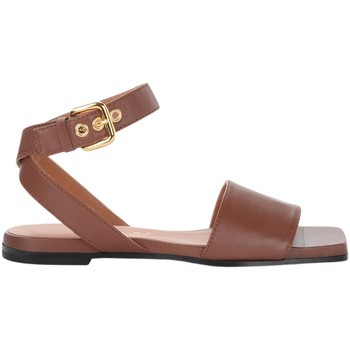 Via Roma 15 Sandalias Sandalia de piel super suave marrón