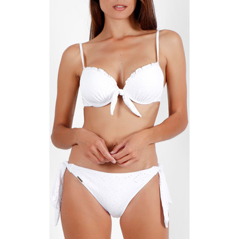 Admas Bikini Conjunto de bikini push-up 2 piezas Ibiza blanco