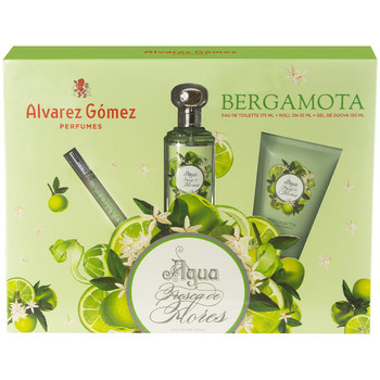 Alvarez Gomez Agua de Colonia Agua Fresca Flores Bergamota Lote 3 Pz