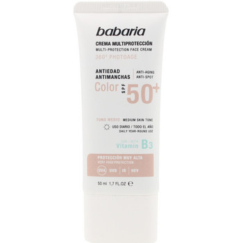 Babaria Protección solar Solar Multiproteccion Crema Antimanchas Color Spf50+