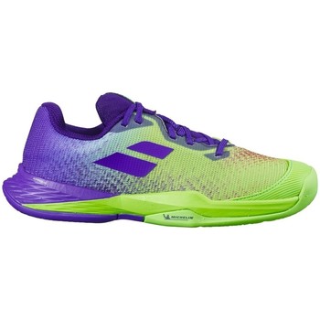 Babolat Zapatillas deporte JET MACH 3 CLAY VERDE MORADO JUNIOR 33S21730 8007