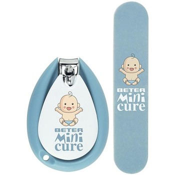 Beter Tratamiento corporal Mini Cure Cuidado Uñas Bebés Azul Lote 2 Pz