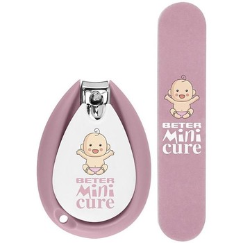 Beter Tratamiento corporal Mini Cure Cuidado Uñas Bebés Rosa Lote 2 Pz