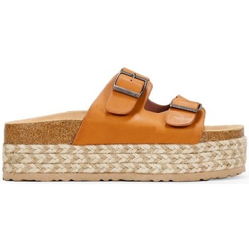 Bosanova Sandalias Sandalias marrones con plataforma de esparto