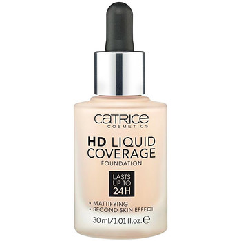 Catrice Base de maquillaje Hd Liquid Coverage Foundation Lasts Up To 24h 010-light Bei