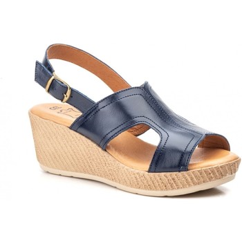 Cbp - Conbuenpie Sandalias Sandalias de piel con cuña by CBP