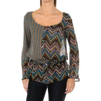 Desigual Blusa Blusa de manga larga