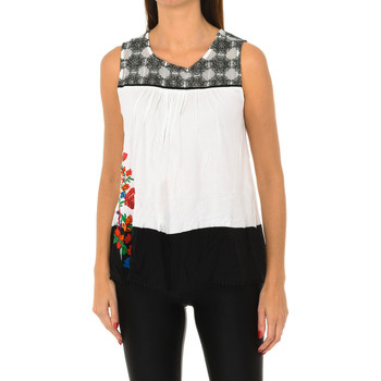 Desigual Blusa Blusa sin mangas